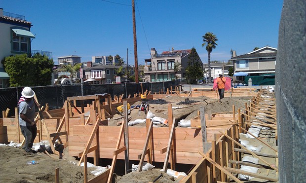footings and erection pads footings and erection pads